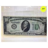 Lot of 4 - 1934 $10 Notes