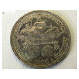 1892 Silver Columbian Half Dollar