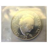 1990 Eisenhower Centennial Silver Dollar