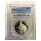 PCGS PR-69 DCAM 1982-S Washington Silver Half