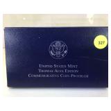 2004 Thomas Edison Comm. Proof Silver Dollar in