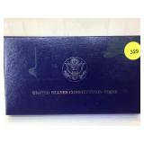 1987 Constitution Bicentennial Silver Dollar in