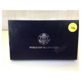 1994 World Cup Proof Silver Dollar and Clad Half