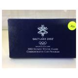 2000 Olympic Winter Games Proof Silver Dollar in