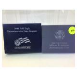 1991 Mount Rushmore Comm. Half dollar and 2008