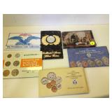 Lot of Poof and Mint sets, Coin Sets and Silver