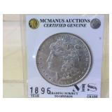 Signature Series 1896 Morgan Silver Dollar