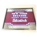 Mirror advertising Original New York Seltzer