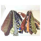 Lot of 18 variety of ties (some are silk), incl.