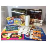 Lot of MCDonalds advertising menus and more