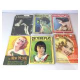 Lot of 6 vintage magazines incl. Motion Picture,