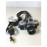 Vintage Ricoh TLS401 35mm Film Camera and more