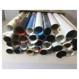 Lot of movie posters.