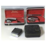 Lot of 3 Vintage Shavers. Norelco and Ronson with