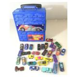 Wheeled Hot Wheels case by Tara Toy Corp. Red Car