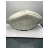 Faded Seahawks mid 90s ball with stains no coa