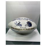 Peyton Manning & Ryan leaf auto ball autos are