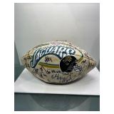 Jacksonville Jaguars autographed full team ball
