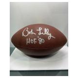 Bob Lilly autographed football no coa