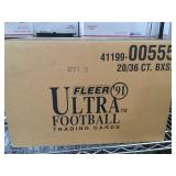 1991 fleer ultra football sealed case
