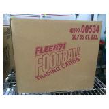 1991 fleer football sealed case