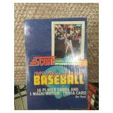 1989 score baseball sealed box