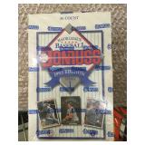 1993 donruss baseball sealed box
