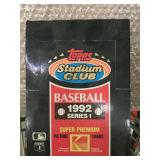 1992 stadium club baseball series 1 sealed box