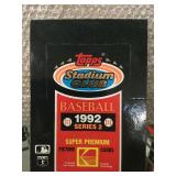 1992 stadium club baseball series 1 sealed box
