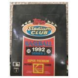 1992 stadium club baseball series 3 sealed box