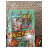 1991 donruss baseball sealed box