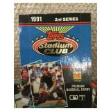 1991 stadium club baseball Series 2 sealed box