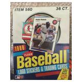 1988 fleer baseball sealed box