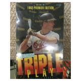 1992 donruss triple play baseball sealed box