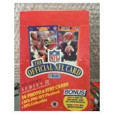 1989 pro set football sealed box