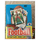 1989 topps football sealed box