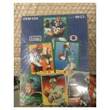 1991 fleer football sealed box