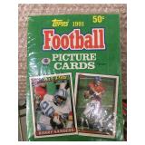 1991 topps football sealed box