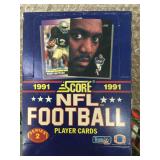 1991 score football sealed box series 2