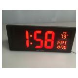 Acurite temp and date display.