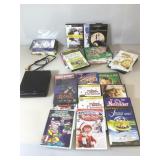 Craig dvd cd player with assorted dvds.