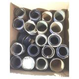 Lot of Edison Amberol records. Fair to poor