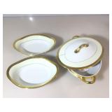 CH Field Haviland Limoges serving Dishes.