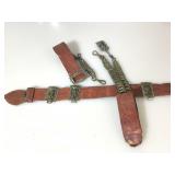 Antique Masonic Knights Templar Sword Belt with
