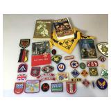 Assorted Patches and Vintage Lot of Boy Scout and