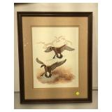 Limited edition Hand colored engraving of Canada