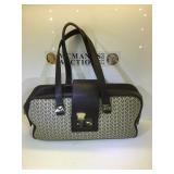 Michael Kors original, leather trim, snap back