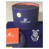 Swarovski Silver Crystal Bunny w/box, approx2x1.8