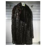 Mink coat by Clyde Burton, size small