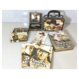 Lot of John Wayne playing cards, lunch box,